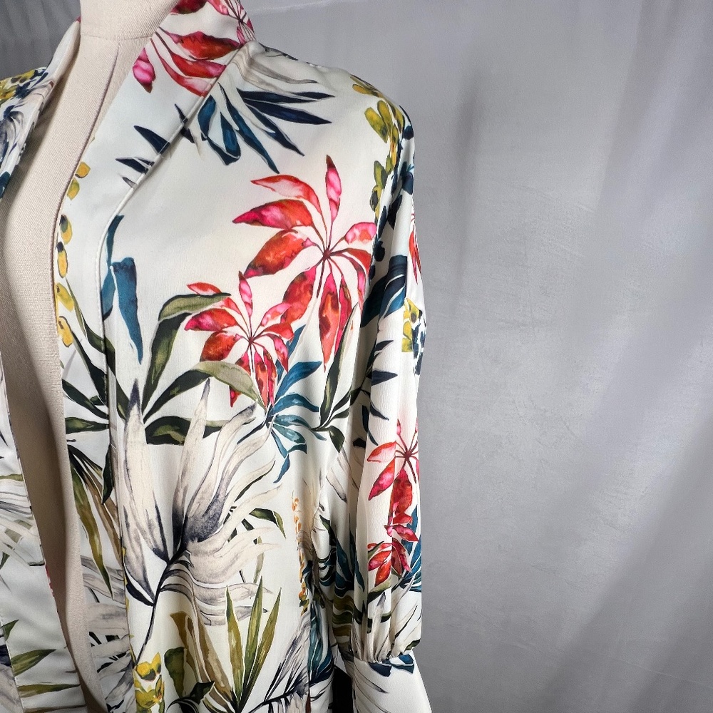 NWT Zara Tropical Print Robe/Kaftan (M) - Picture 5 of 8